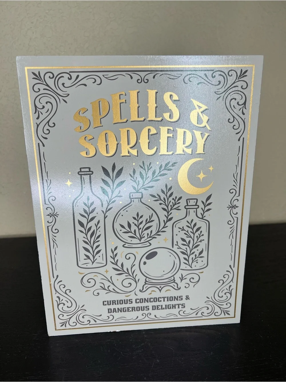 NEW Target Bullseyes Playground Halloween 2026 Spells & Sorcery Wood Book Decor